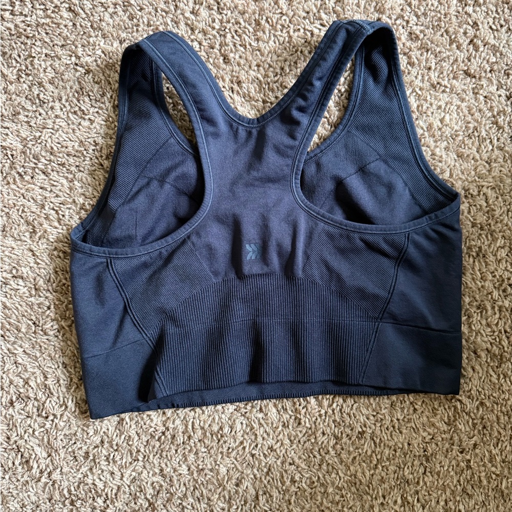 All in Motion Dark Blue Sports Bra - Picture 2 of 2